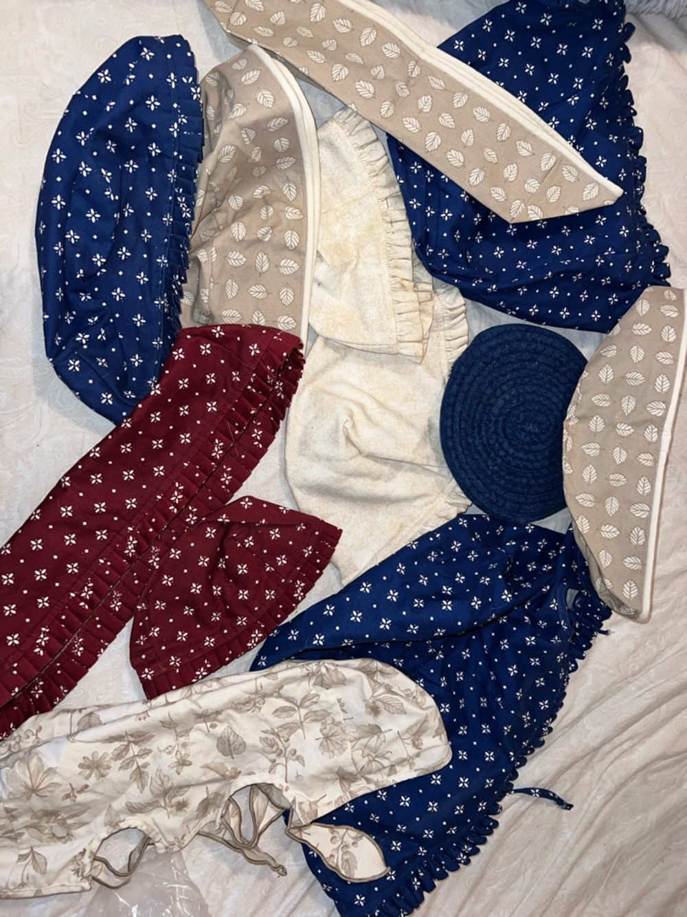Lot Longaberger basket liners